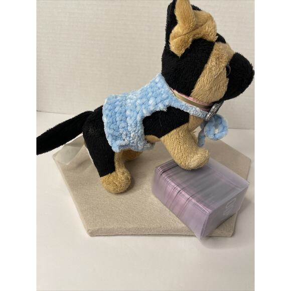 Battat Our Generation German Shepard Puppy Dog Plush Poseable 6.5” Toy - Picture 4 of 7